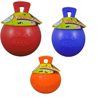 Jolly Ball TUG-N-TOSS Punkterfri hunde bold